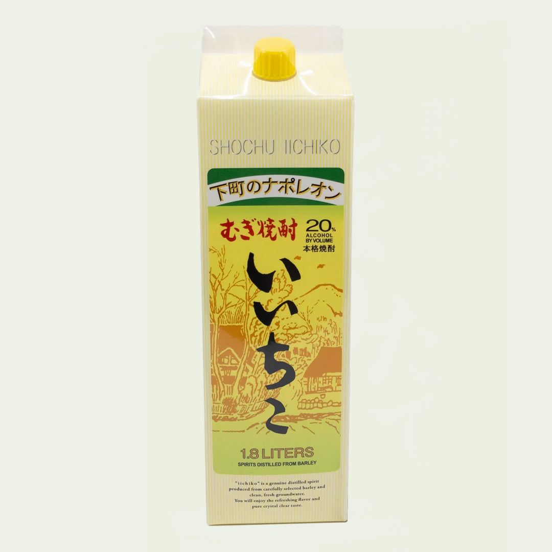 Iichiko Barley Shochu 1.8L Paper Carton 20%