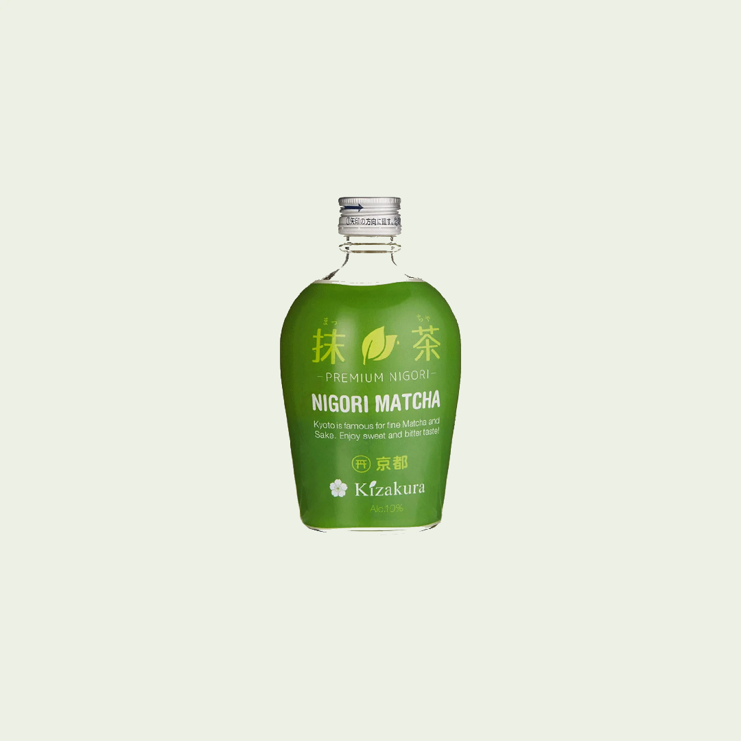 Kizakura Matcha Nigori 300ml - Green Tea Sake from Kyoto | Kuraichi Kizakura Matcha Nigori 300ml - Green Tea Sake from Kyoto | Kuraichi