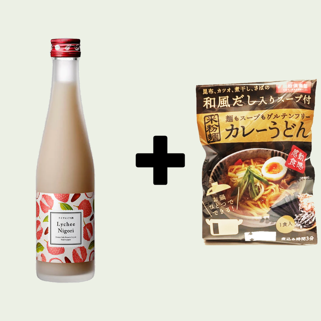 Homare Lychee Nigori + Fukushima Food Pairing