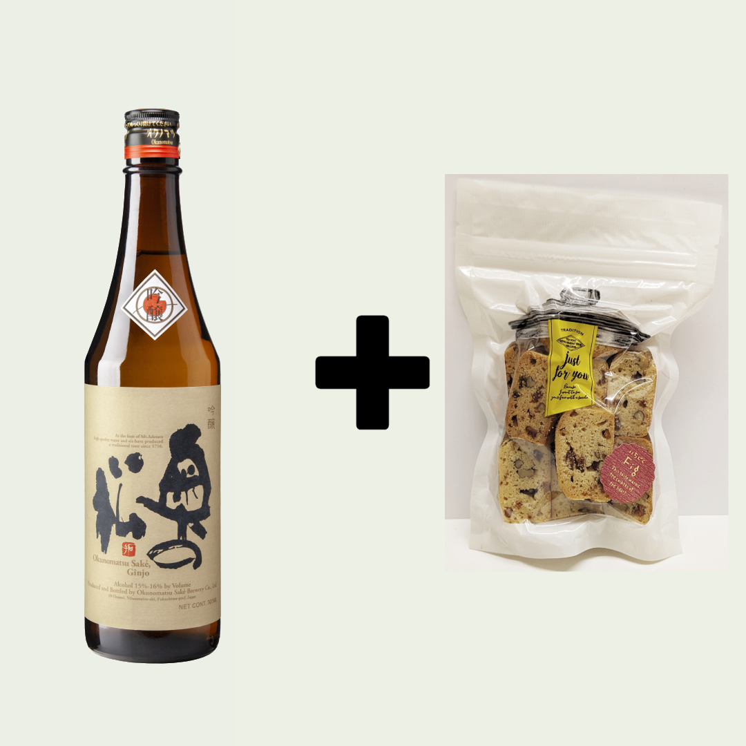 Okunomatsu Ginjo 300ml + Fukushima Food Pairing