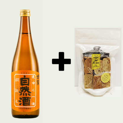 Niida-Honke Kinpou Shizenshu + Fukushima Food Pairing