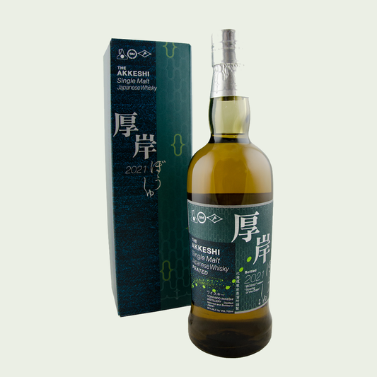 The Akkeshi Single Malt Japanese Whisky Peated 2021